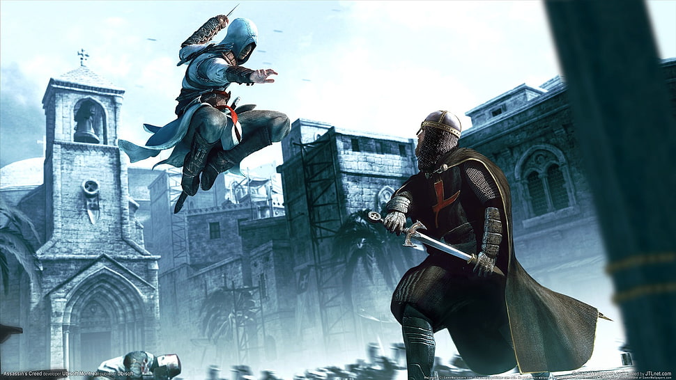 Assassin's Creed videogame screenshot HD wallpaper