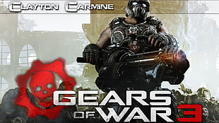 Gears of War 3 Clayton Carmine game HD wallpaper