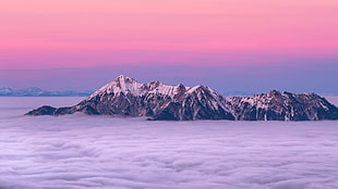 snow-covered mountains, nature, landscape, mountains, photography