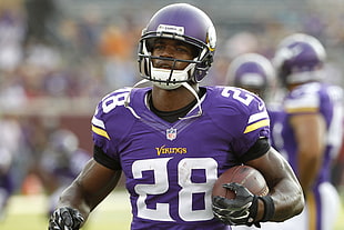 Minnesota Viking football player