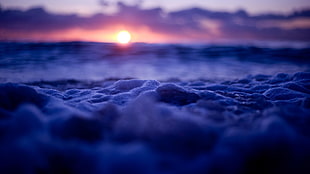 sea, Sun, sky, bokeh