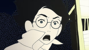 black haired male illustration, The Tatami Galaxy, Watashi, anime, anime boys HD wallpaper
