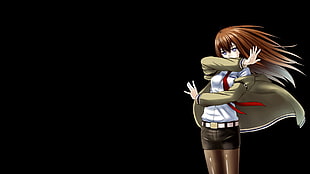 female anime character wallpaper, Steins;Gate, Makise Kurisu