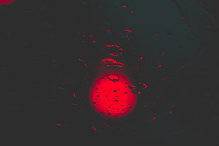 red light screenshot, Drops, Light, Circle HD wallpaper