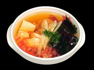 hotpot soup in white bowl HD wallpaper