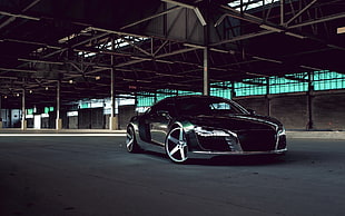 black and gray coupe, Audi, Audi R8, car HD wallpaper