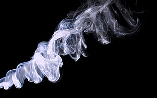 white smoke timelapse photography HD wallpaper