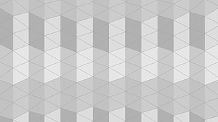 gray and white background, bright, grid, triangle HD wallpaper