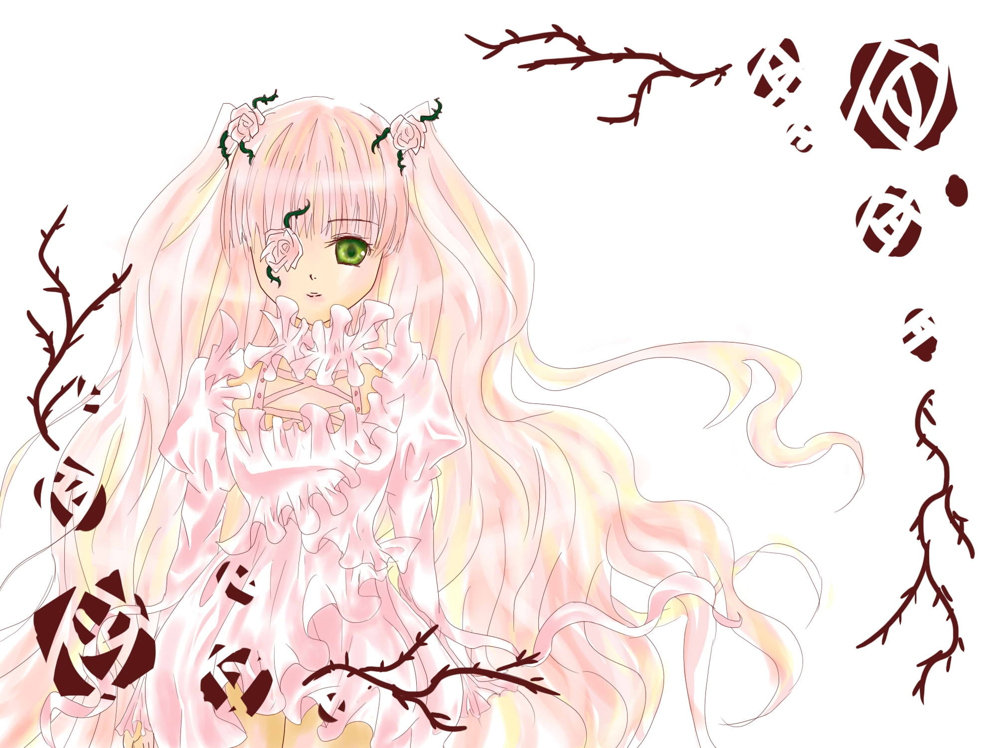 Pink Haired Female Anime Character Digital Wallpaper Hd Wallpaper Wallpaper Flare