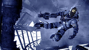 Halo digital wallpaper, science fiction, Dead Space 3, video games, Dead Space HD wallpaper