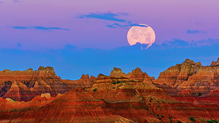 Grand Canyon wallpaper, nature, landscape, mountains, clouds