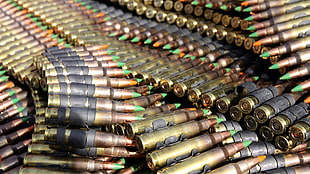 brown ammunition lot, ammunition HD wallpaper