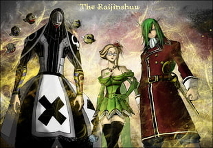 The Raijinshuu digital wallpaper, Fairy Tail, The Raijinshuu, Bickslow, Evergreen HD wallpaper