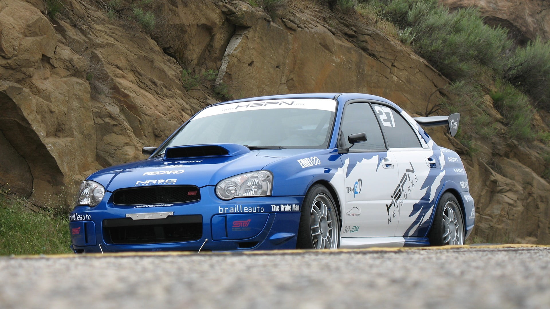 blue sedan, car, rally cars, Subaru Impreza , blue cars