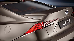 gray Lexus FL CC, Lexus LF-CC, concept cars HD wallpaper