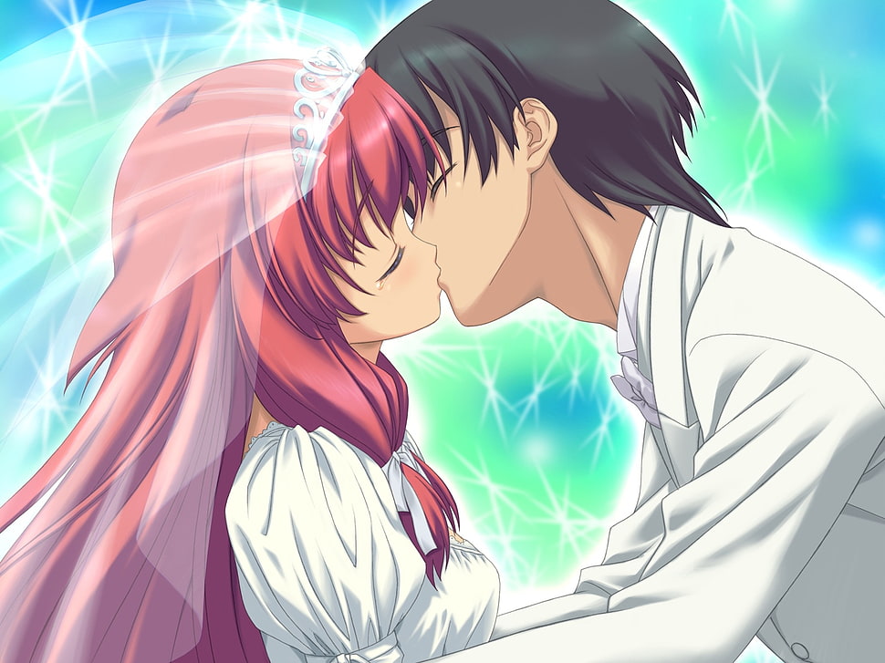 Wallpaper kiss, couple, romance, anastasia, kadoc zemlupus, anime desktop  wallpaper, hd image, picture, background, 167bd8