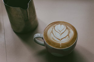 coffee art, flowers, coffee stains, coffee