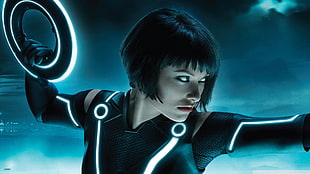 The Tron Legacy film still, Tron: Legacy, Olivia Wilde, movies, Tron