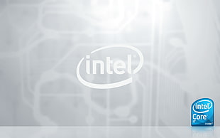 Intel logo wallpaper HD wallpaper