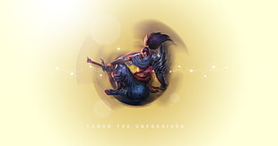 Yasuo from League of Legends illustration HD wallpaper