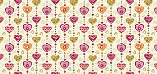 Heart,  Pattern,  Background,  Texture