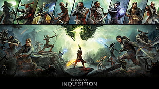 Dragon Ace Inquisition video game screenshot, Dragon Age Inquisition, video games HD wallpaper