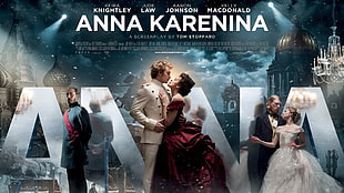 Anna Karenina poster, movies, Anna Karenina, Keira Knightley, Jude Law HD wallpaper