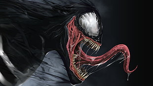 Venom digital wallpaper HD wallpaper