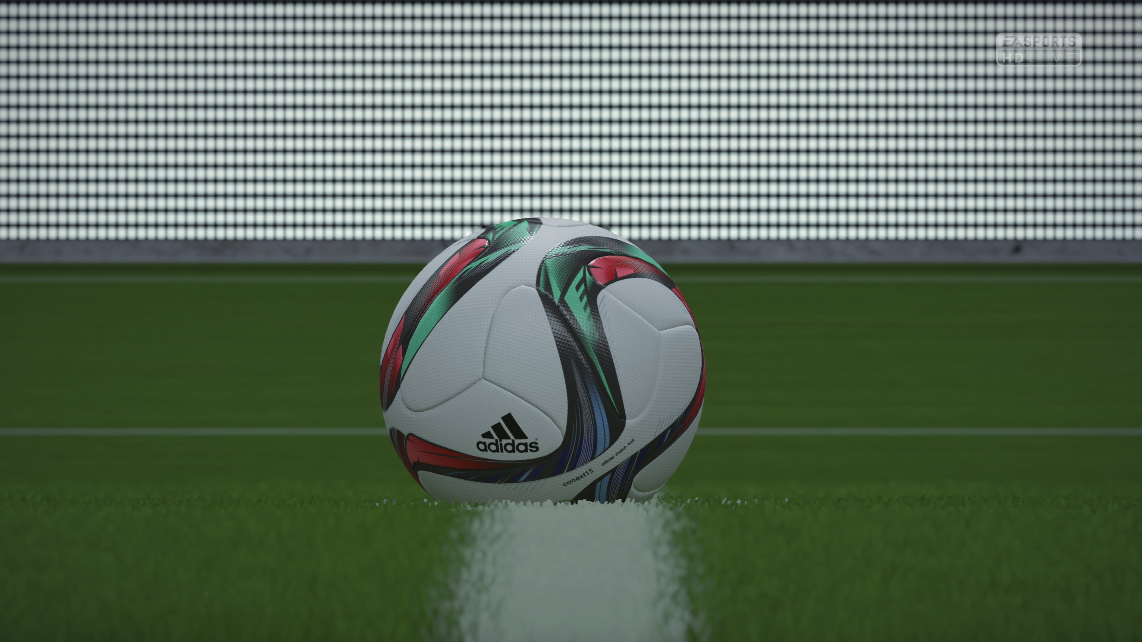 White, green, and red adidas soccer ball, footballers, video games, ball,  soccer HD wallpaper | Wallpaper Flare