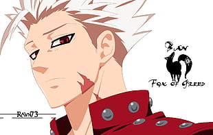 Fox of Green character illustration, Nanatsu no Taizai, Ban (character), anime HD wallpaper