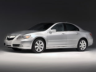 silver Acura sedan