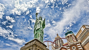 Statue of Liberty low angle photography