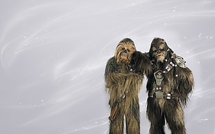 Chewbacca, Star Wars, Wookiees, Chewbacca, Tarfful HD wallpaper