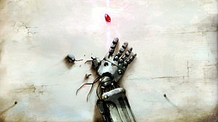 robot hand digital wallpaper, Full Metal Alchemist, Elric Edward HD wallpaper