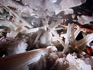 white quartz, crystal HD wallpaper