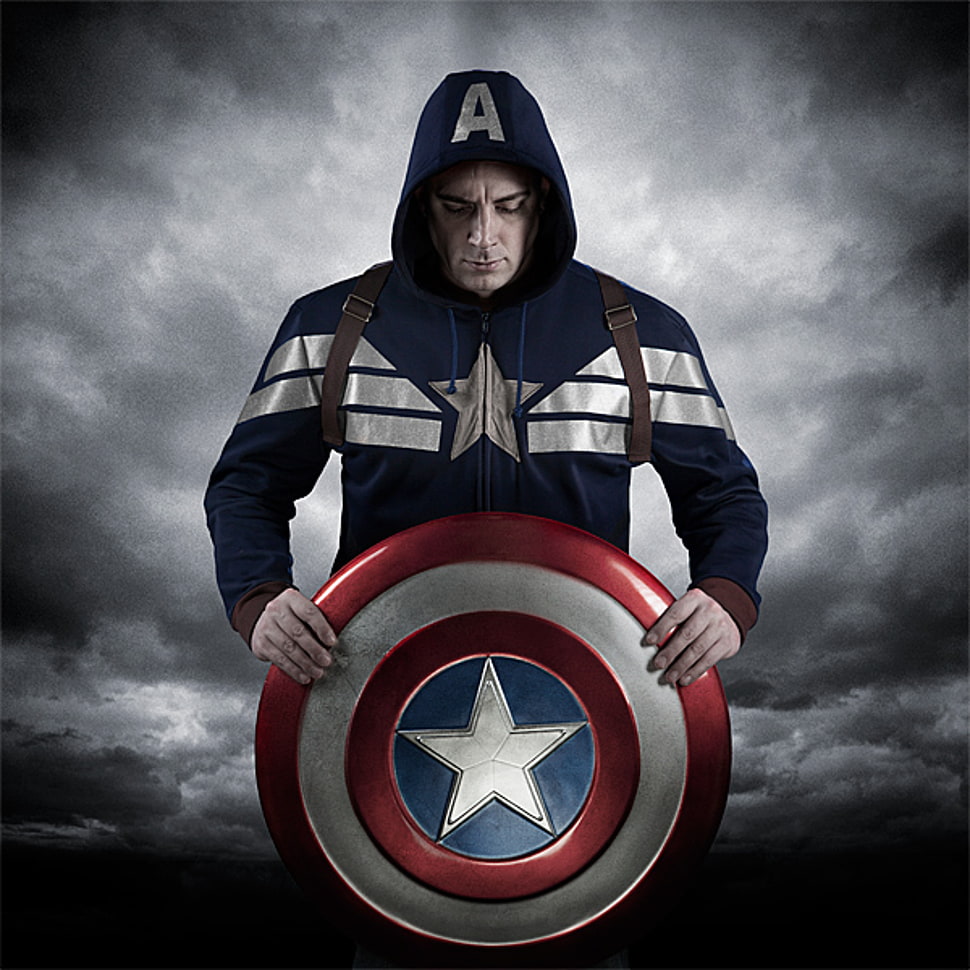 Captain America costume HD wallpaper