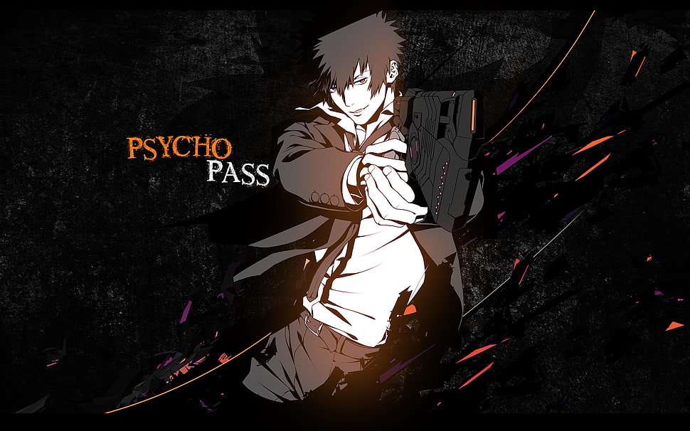 Psycho Pass Digital Wallpaper Psycho Pass Shinya Kogami Anime Anime Boys Hd Wallpaper Wallpaper Flare