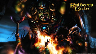 Balour's Gate wallpaper, Baldur's Gate, video games, RPG HD wallpaper