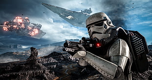 Star Wars Stormtrooper digital wallpaper HD wallpaper