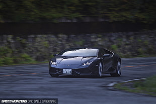 black Lamborghini Huracab, Lamborghini, Lamborghini Huracan, Speedhunters , car