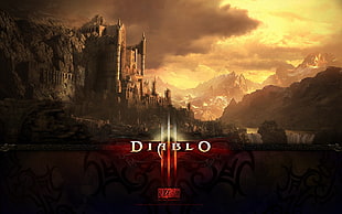 Diablo 3 game poster HD wallpaper