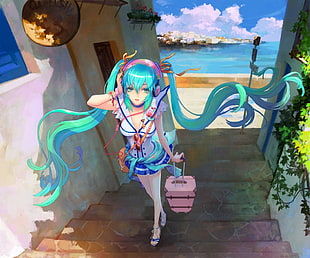 Hatsune Miku from Vocaloid