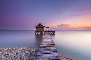 body of water, photography, sea, house, alone