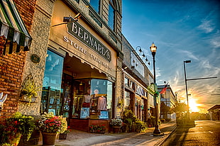 Bernard's Store for men with petaled flower lot