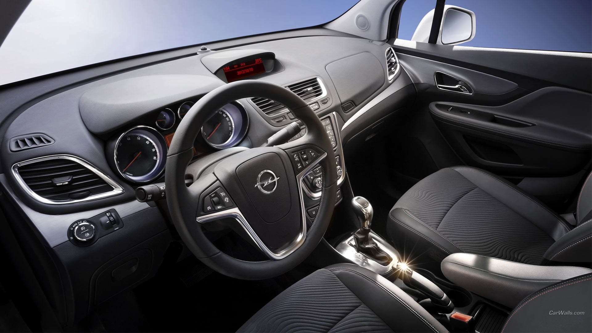 Black and gray Toyota car interior, Opel Mokka, car interior, Opel, car HD  wallpaper | Wallpaper Flare