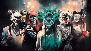 Purge Anarchy Election Day movie HD wallpaper