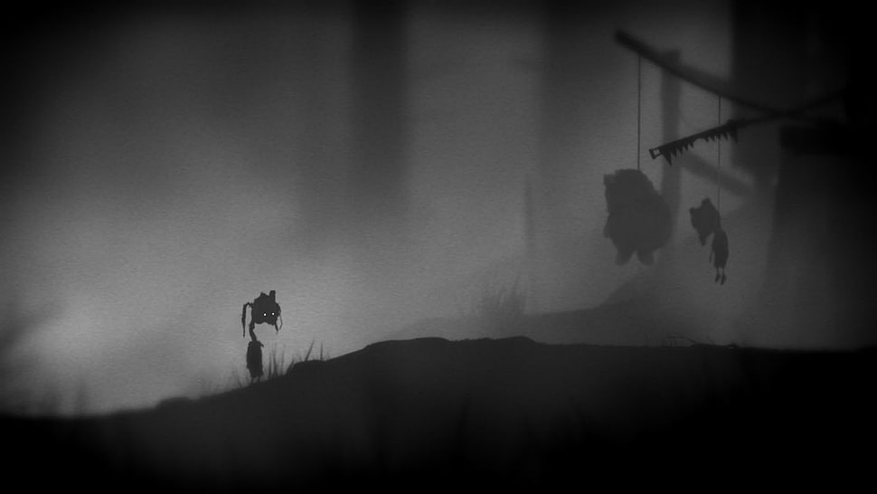 gloomy, Limbo, video games, monochrome HD wallpaper