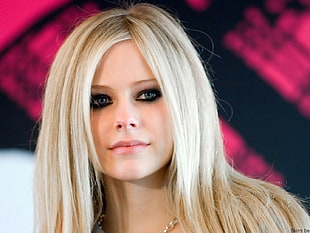 Avril Lavigne, Avril Lavigne, blonde HD wallpaper