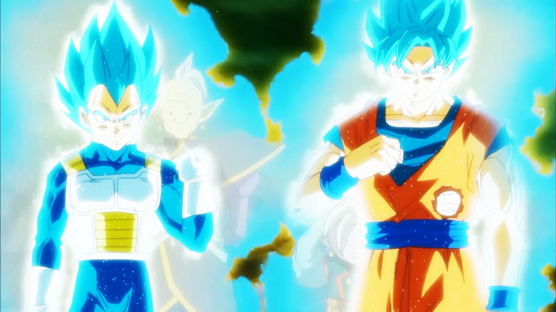 Goku And Vegeta God
