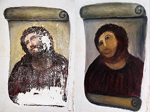 Jesus Christ painting, painting, frescoes, Jesus Christ HD wallpaper
